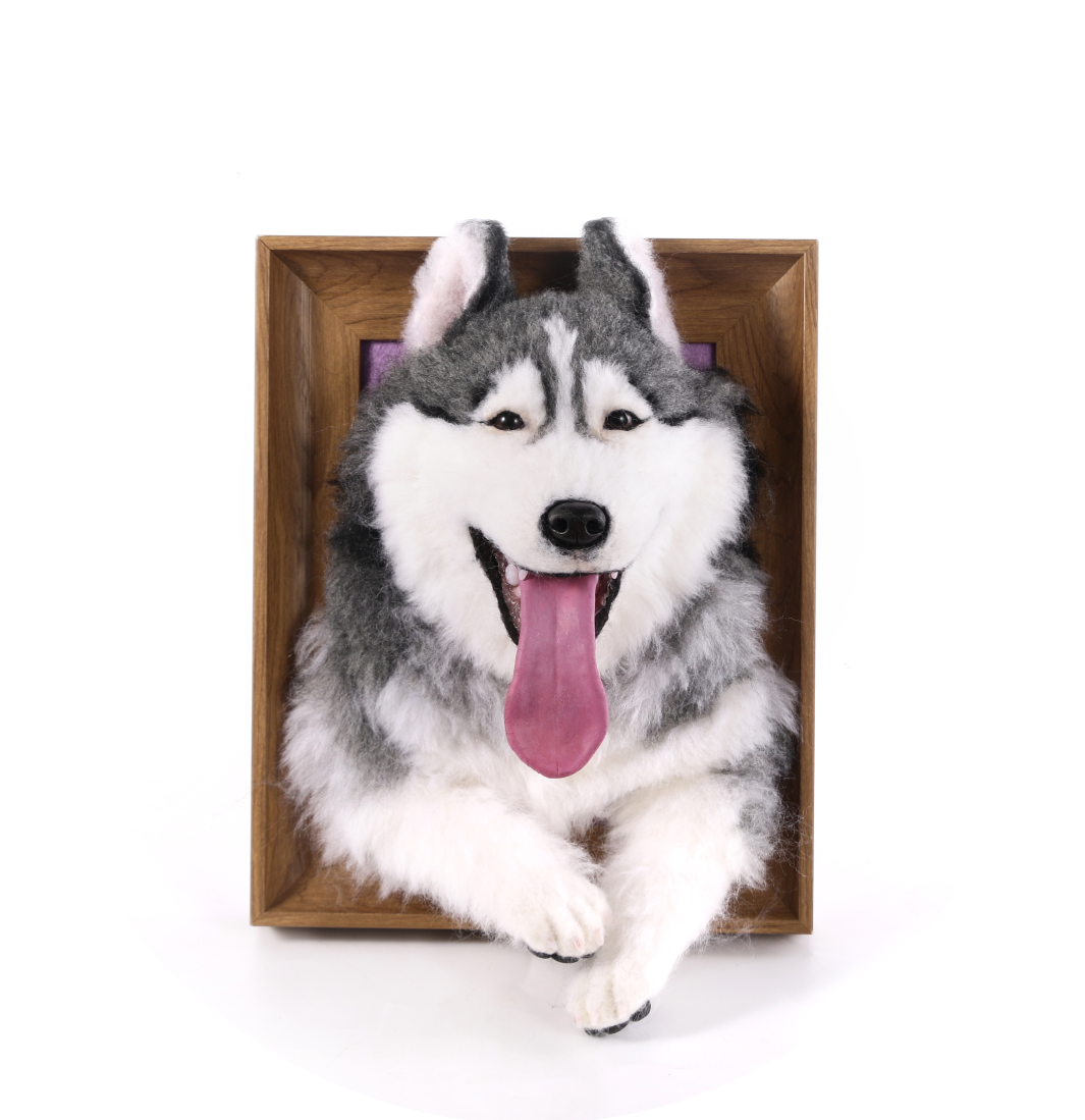 Framed Pet Portrait-Dog