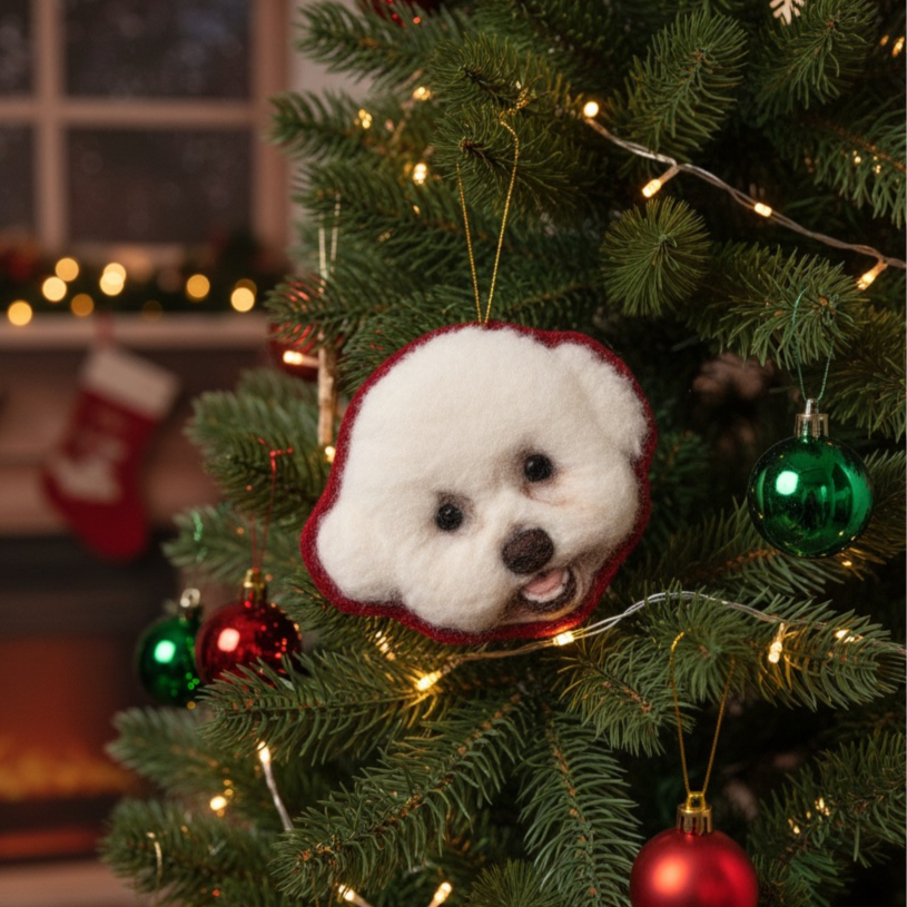 Wool-Painted Ornament