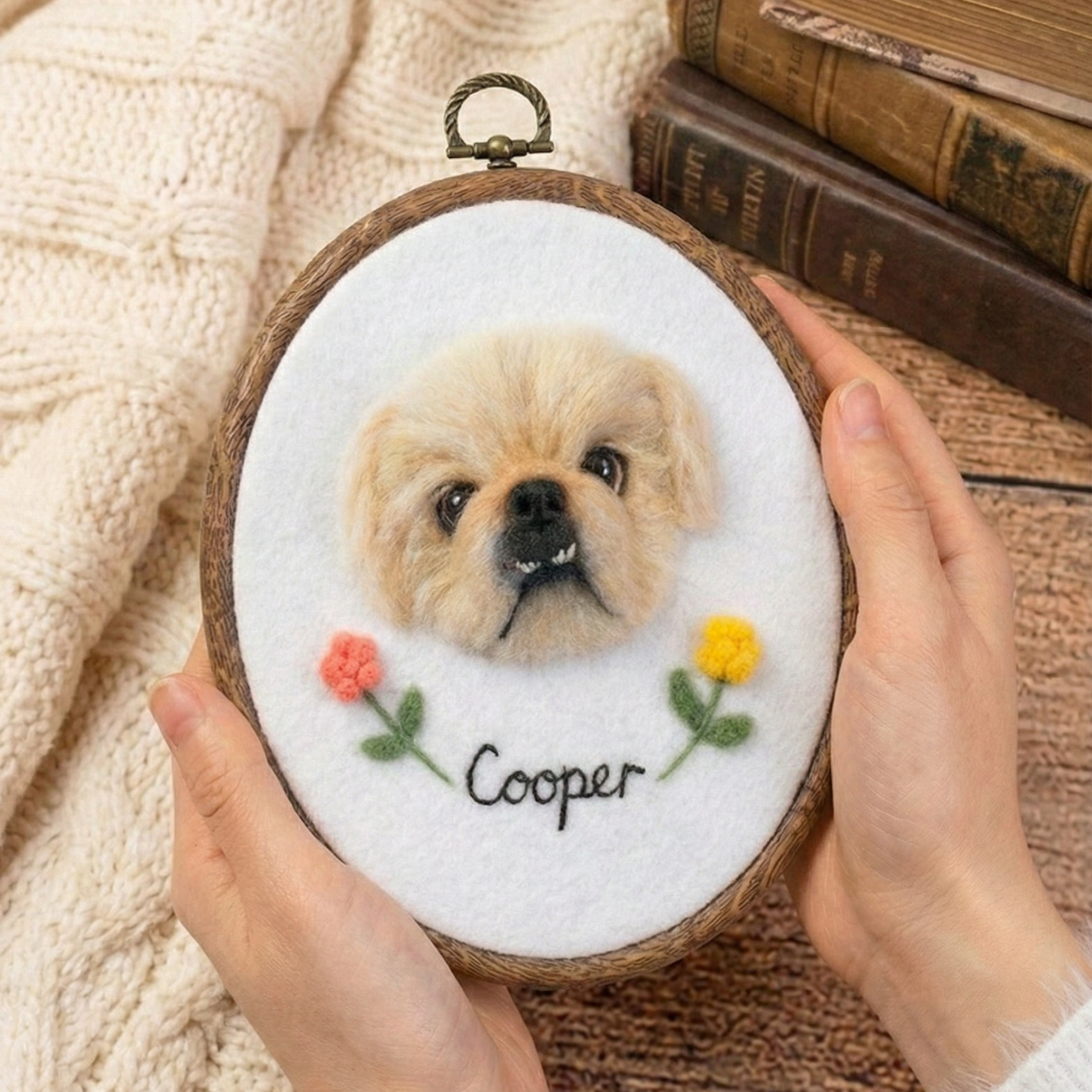 Felted Pet Hoop
