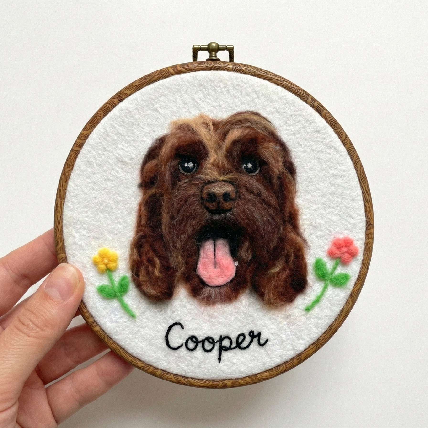 Felted Pet Hoop