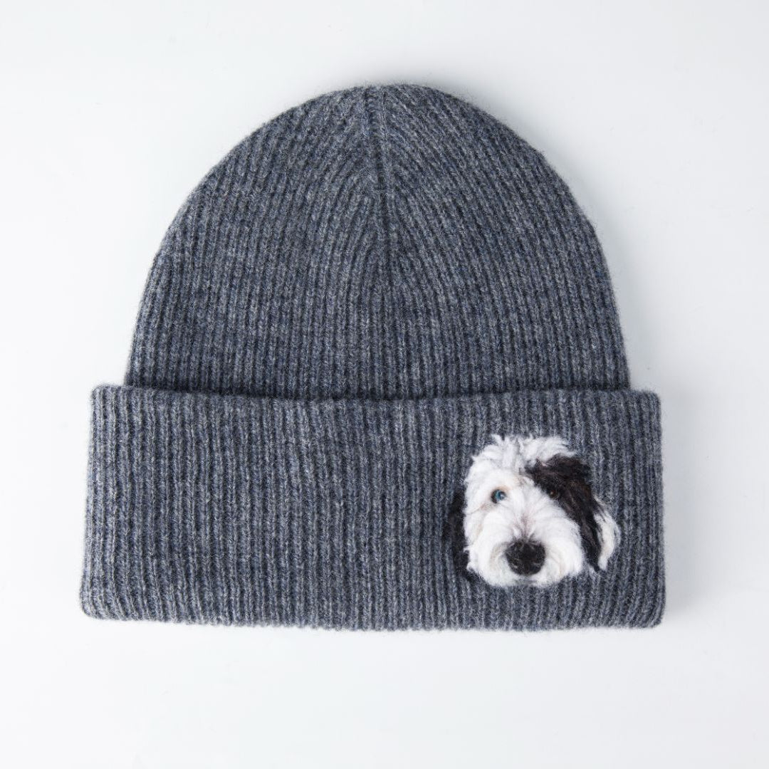 Custom Felted Pet Beanie